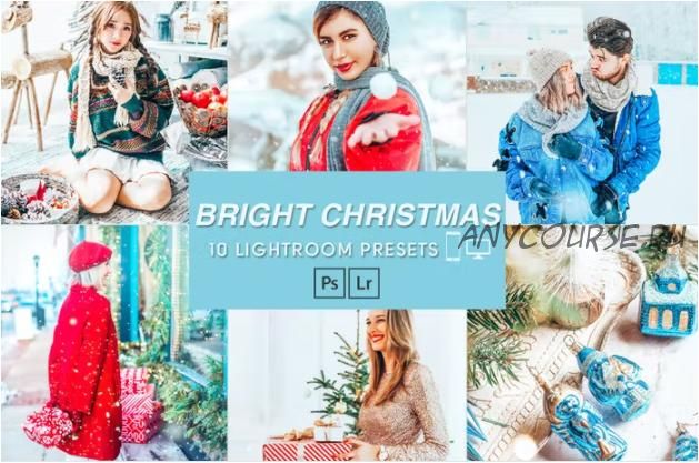 [elements.envato] 10 пресетов яркого рождества / 10 Bright Christmas Desktop & Mobile presets