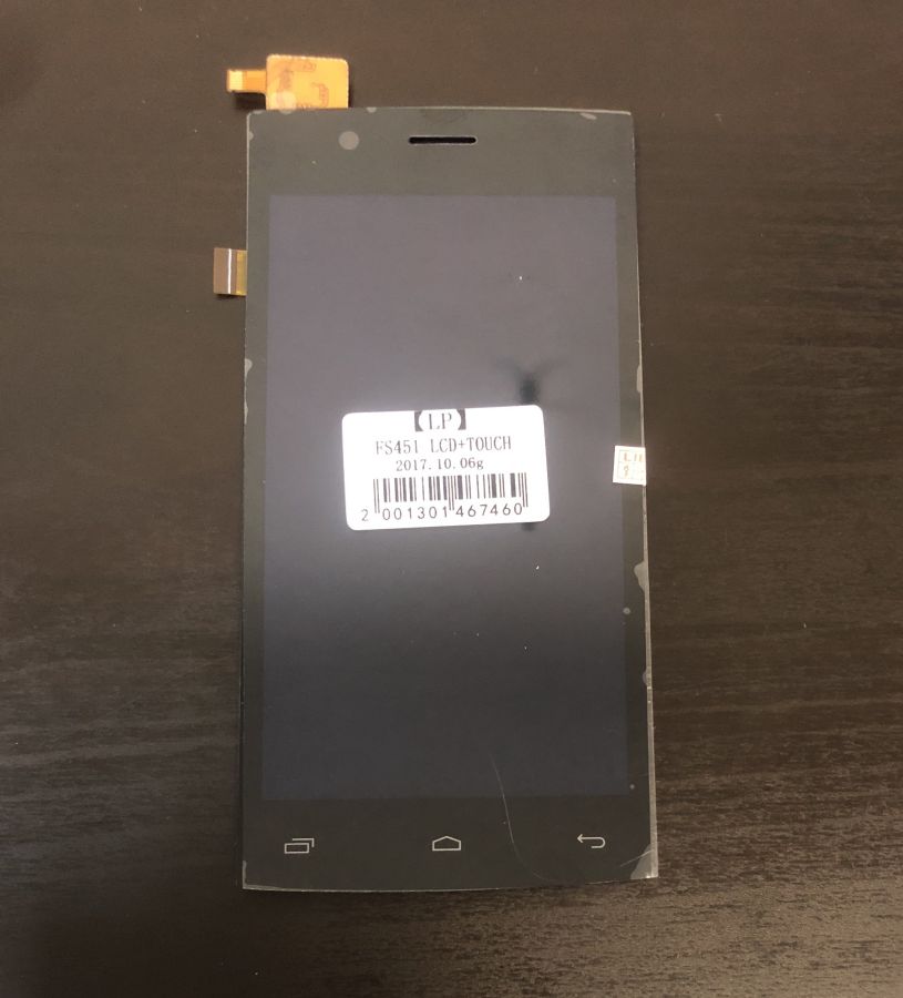 LCD (Дисплей) Fly FS451 Nimbus 1 (в сборе с тачскрином) (black) Аналог