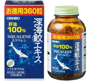 ORIHIRO Акулий Сквален (squalene) на 60 дней