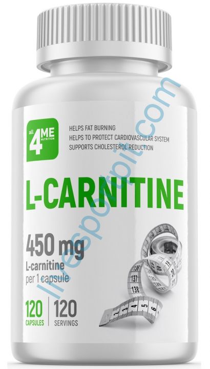 L-Carnitine 450 mg 120 капсул 4Me Nutrition