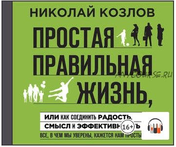 [Аудиокнига] Простая правильная жизнь, или Как соединить радость, смысл и эффективность (Николай Козлов)