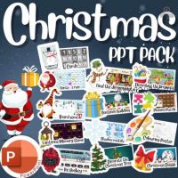 [English PROPS] Christmas PPTs PACK (Антонина Кравец)