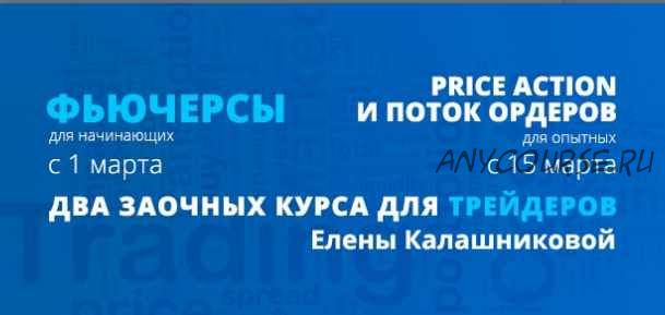 Фьючерсы. Price Action и Поток Ордеров (Елена Калашникова)