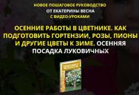 Осенние работы в цветнике. Как подготовить гортензии, розы, пионы и другие цветы к зиме. Осенняя посадка луковичных Premium комплект (Екатерина Весна)