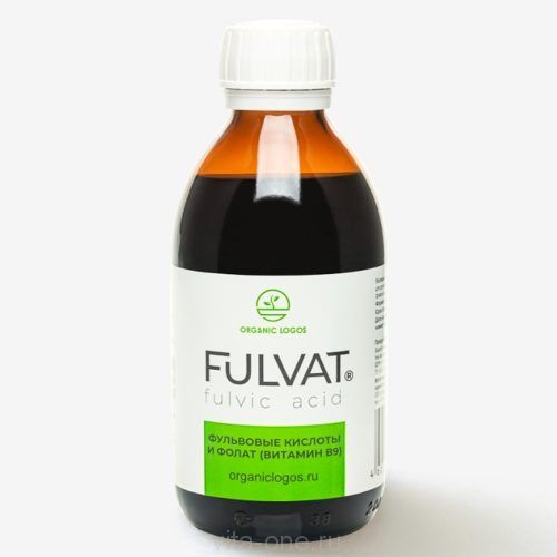БАД FULVAT (ФУЛЬВАТ) фульвовая кислота и фолат (Витамин В9) 200 мл