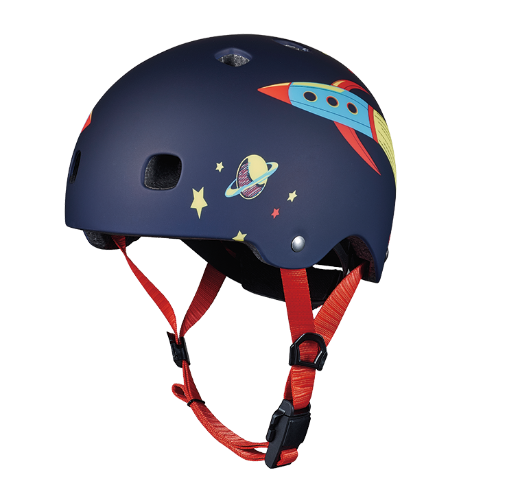 Шлем для трюкового самоката Ракета V2 BOX фирма MICRO S 48-53 см