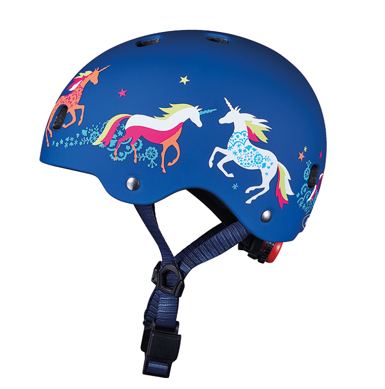 Шлем для трюкового самоката Единорог фирма MICRO XS 46-50 cm