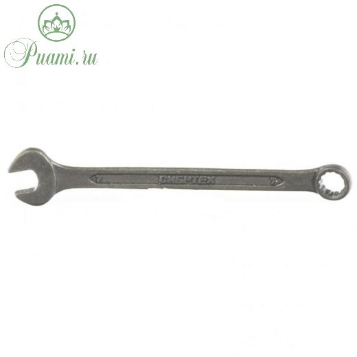 Ключ комбинированный "Сибртех" 14902, фосфатированный, 7 мм, ГОСТ 16983