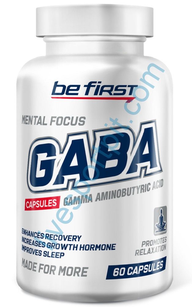 Гамма-аминомасляная кислота GABA 60 капсул Be First