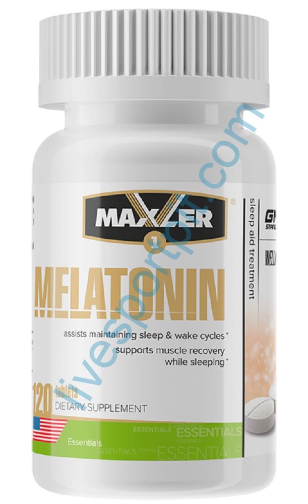 Мелатонин Melatonin 3 мг 120 таблеток Maxler