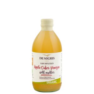 Яблочный уксус De Nigris Organic Apple Cider Vinegar БИО - 500 мл (Италия)