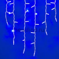 Бахрома светодиодная с эффектом мерцания ULD-B3010-200/TWK BLUE IP67 3м 200д соед синяя провод белый