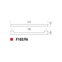 Ручка-скоба Colombo Design F102FA схема