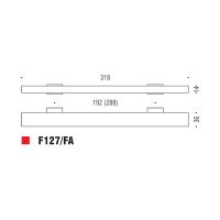Ручка-скоба Colombo Design F127FA схема
