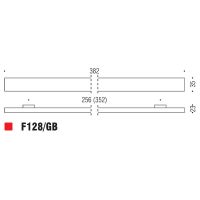 Ручка-скоба Colombo Design F128GB схема
