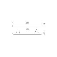 Ручка-скоба Colombo Design F137E схема