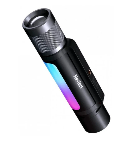 Многофункциональный фонарик NexTool Natuo Outdoor 12-в-1 Thunder Music Flashlight, черный (NE20161)