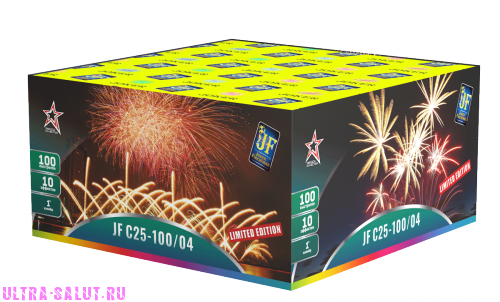 Фейерверк JF C25-100/04 "Limited Edition - 100" (1,0 х 100)