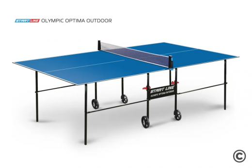 Стол теннисный Olympic Optima Outdoor Синий