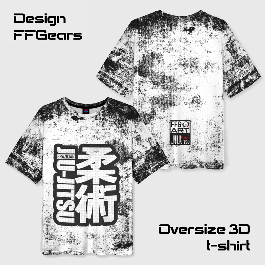 Футболка FFG "JJ Kanji" Oversize - МЖ