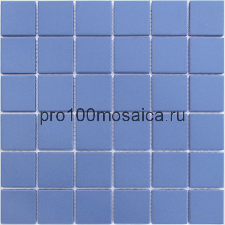 Мозаика из керамогранита неглазурованная с прокрасом в массе Abisso blu 30,6х30,6х0,6 см (чип 48х48х6 мм)
