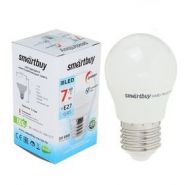 Лампа светодиодная GL(шарик)-7W-4000K-E27,SMARTBUY