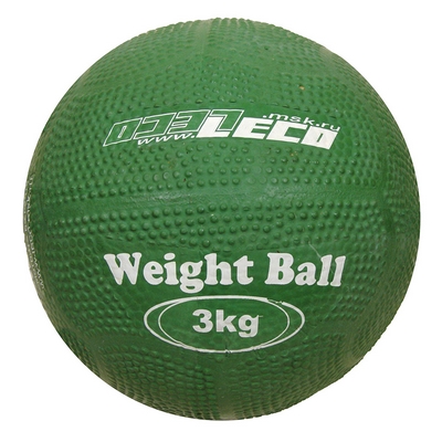 Мяч для атлетических упражнений резиновый 3 кг