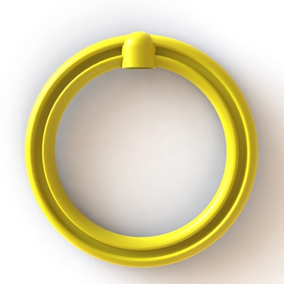 Кольцо гимнастическое желтое