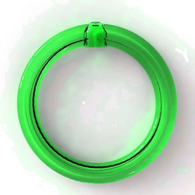 Кольцо гимнастическое зел прозрачный