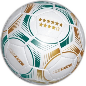 Мяч футбольный ЛЕКО 10 звезд, 10 класс прочности