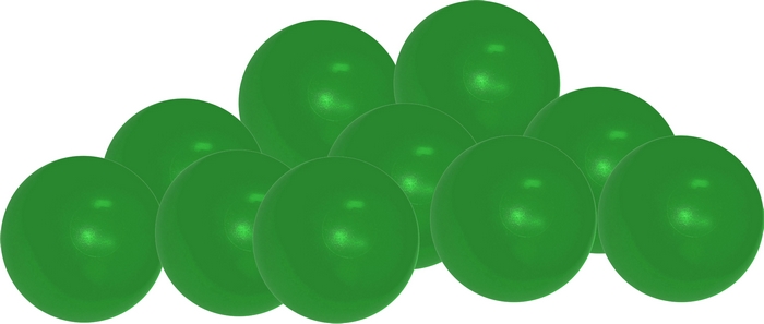 Шарики для манежа-бассейна диам. 3" (7,5 см) 320 шт. зеленые