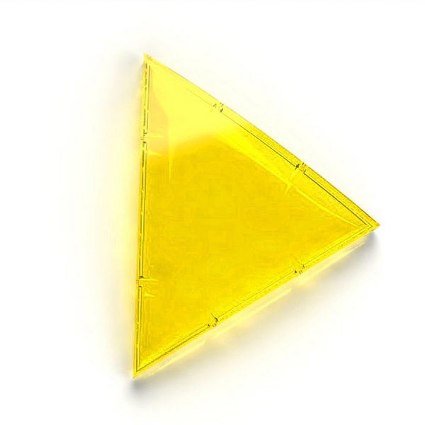 Деталь геокупола 3 м B желт прозрачный из ПЭТ
