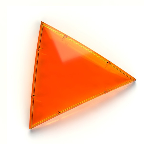 Деталь геокупола 3 м A оранж прозрачный