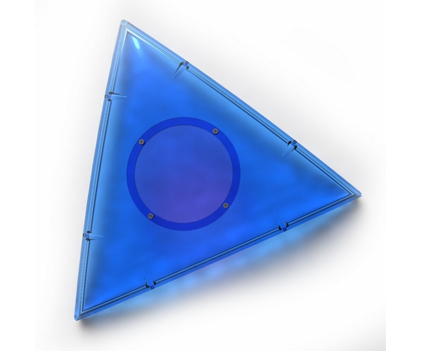 Деталь геокупола 3 м C син прозрачный