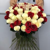 51 роза Импорт 60 см