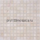 Мозаика Pietrine - Crema Marfil POL 29,8x29,8х0,4 см (чип 23х23х4 мм)