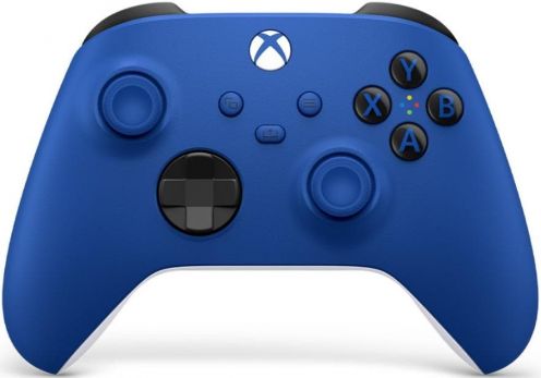 Геймпад беспроводной Microsoft Xbox Controller Shock Blue (Синий)