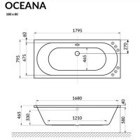 схема Excellent Oceana 180х80 Soft