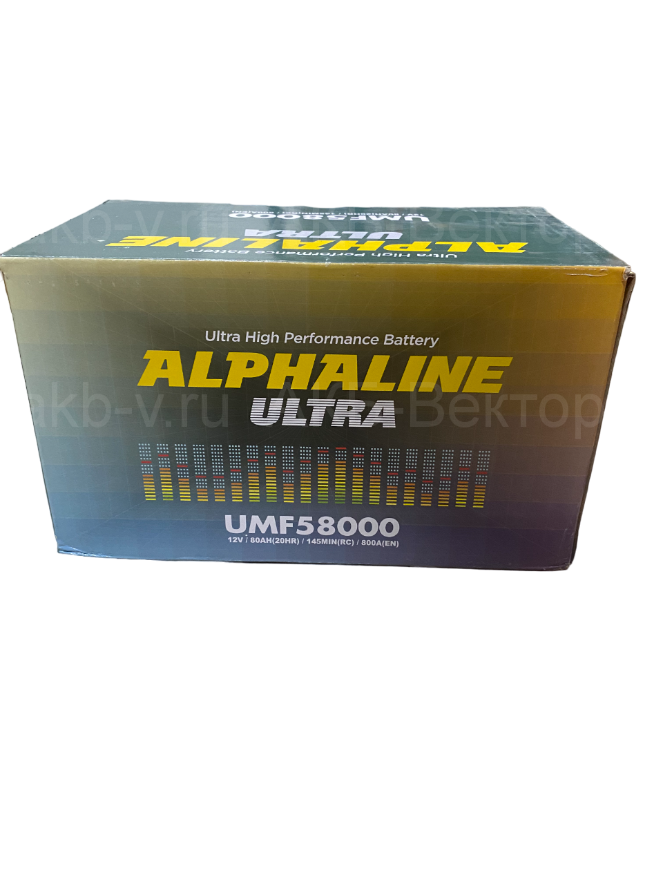 Alphaline Ultra 80Ач 800 CCA низ(58000) Под заказ
