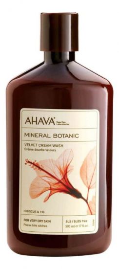 Ahava Mineral Botanic Бархатистое жидкое крем-мыло  гибискус и инжир 500 мл