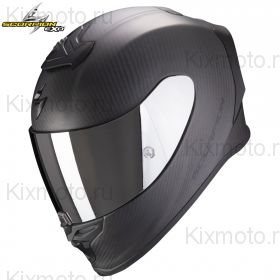 Шлем Scorpion EXO-R1 Evo Carbon Air Solid, Чёрный матовый