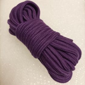 Верёвка х/б мягкая - фиолетовая (1 метр)