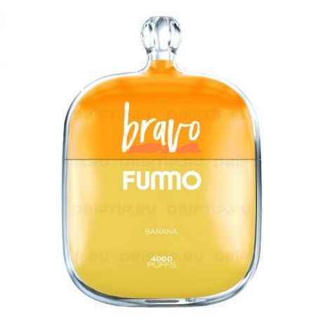 Одноразовое устройство FUMMO BRAVO 4000 - БАНАН