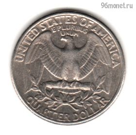 США 25 центов 1980 Р