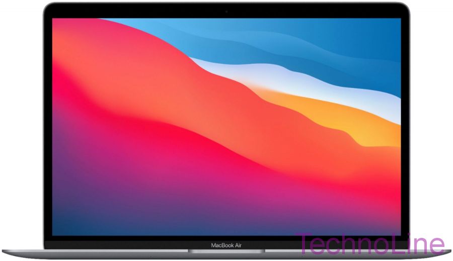 13.3" Ноутбук Apple MacBook Air 13 Late 2020 2560x1600, Apple M1 3.2 ГГц, RAM 8 ГБ, SSD 256 ГБ, Apple graphics 7-core, macOS, MGN93, серебристый, английская раскладка