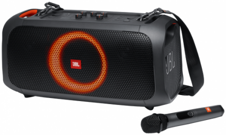 Портативная акустика JBL PartyBox On-The-Go, 100 Вт, черный