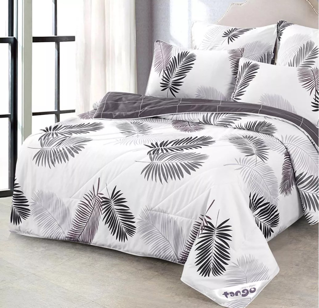 Комплект постельного белья с одеялом Воздушный Семейный, Сатин, наволочки 50x70
