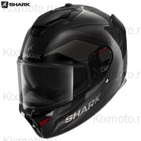 Шлем Shark Spartan GT Pro Ritmo Carbon, Чёрно-серый