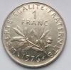 1 франк (Регулярный выпуск) Франция 1976