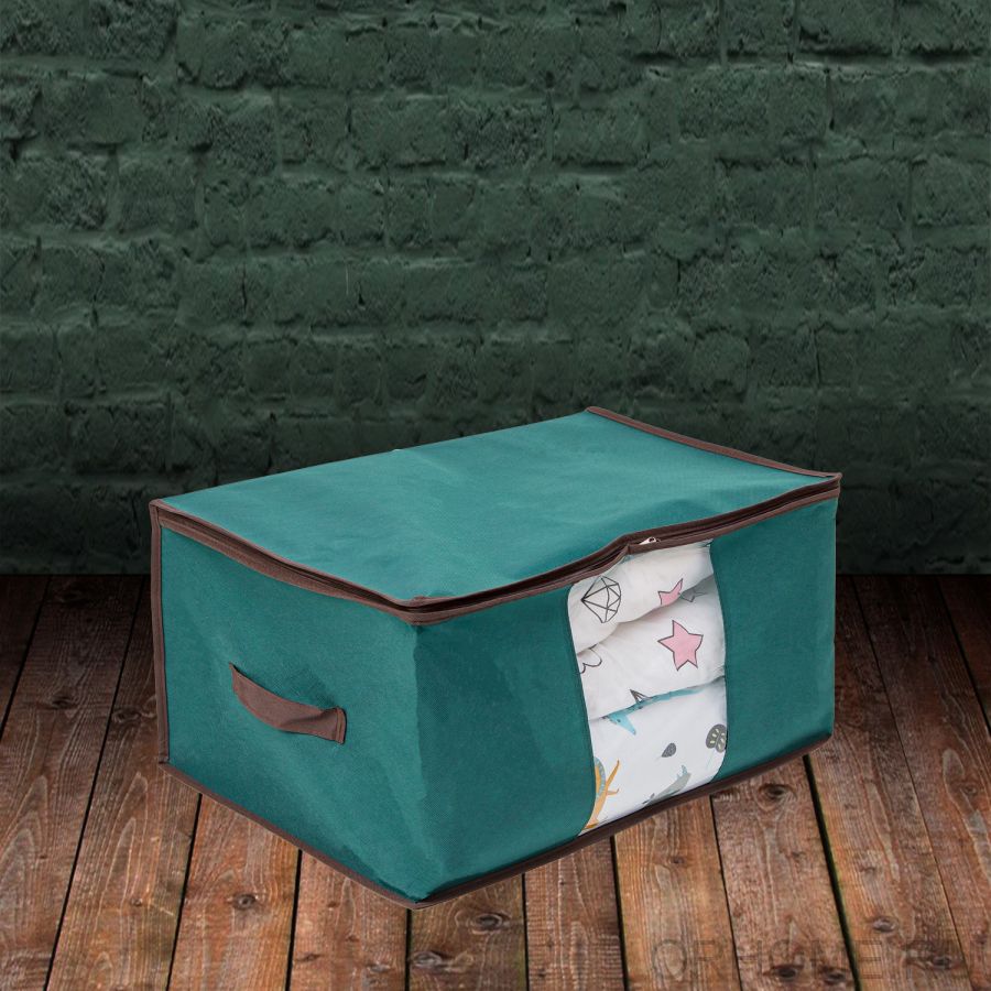 Кофр для одеял и подушек "GREEN&BROWN"